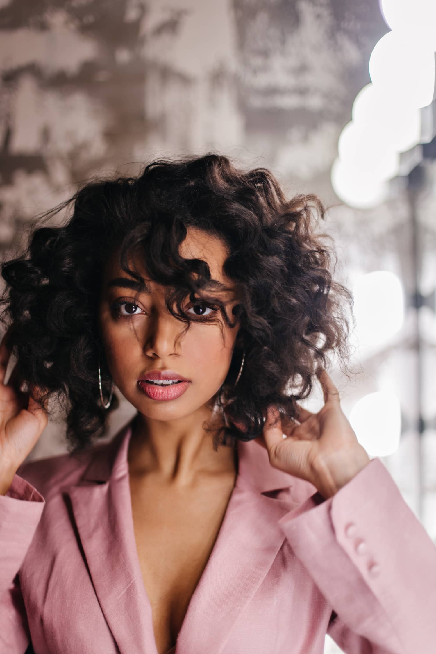 latin influencer outdoors